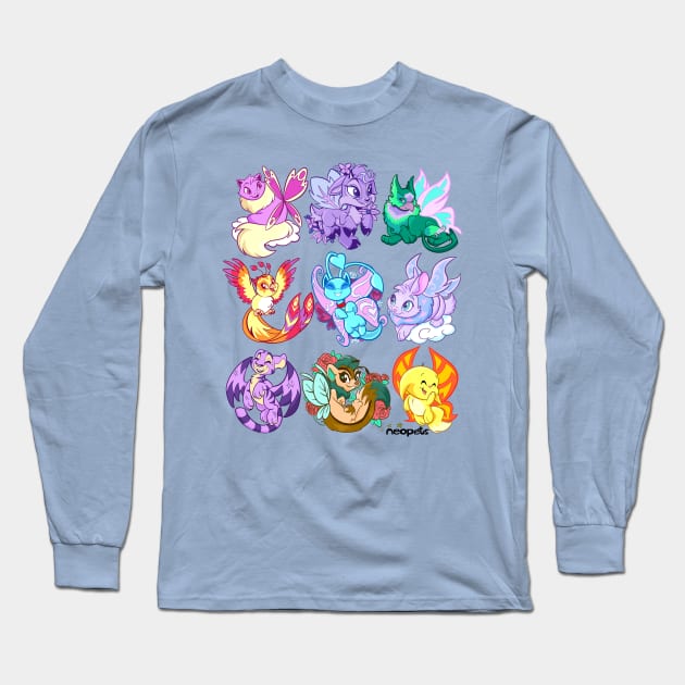 Faerie Neopets Long Sleeve T-Shirt by SophieScruggs